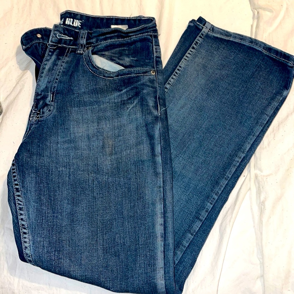 bootcut 30x30 blue jeans